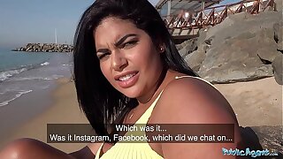 Public Agent A Scam date for Latina with huge natural boobs